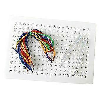 Carroterr Stitch Board for Kids Thread, DIY Childrens String Weaving Drawing Board, Sensory ThreadingBoard, Enhance Imagination and Creativity, Strin