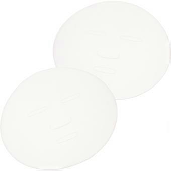 2Pcs Silicone Mask Tray Makeup Tool Mask Mask Moisturizing Mask Fixed Silicone Film (Random Color)