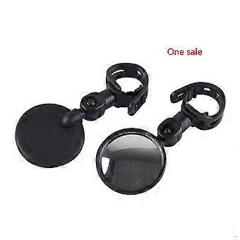 Espelho retrovisor universal ajustável para guidão de bicicleta com espelho convexo de grande angular, acessórios para bicicleta de montanha