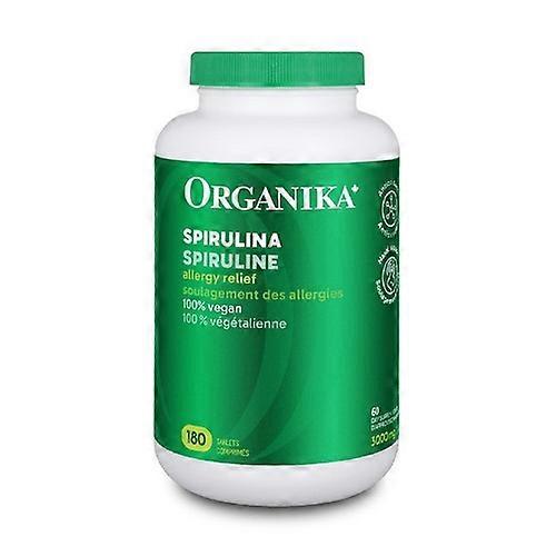 Organika Spirulina,1000 Mg,180 Tablets