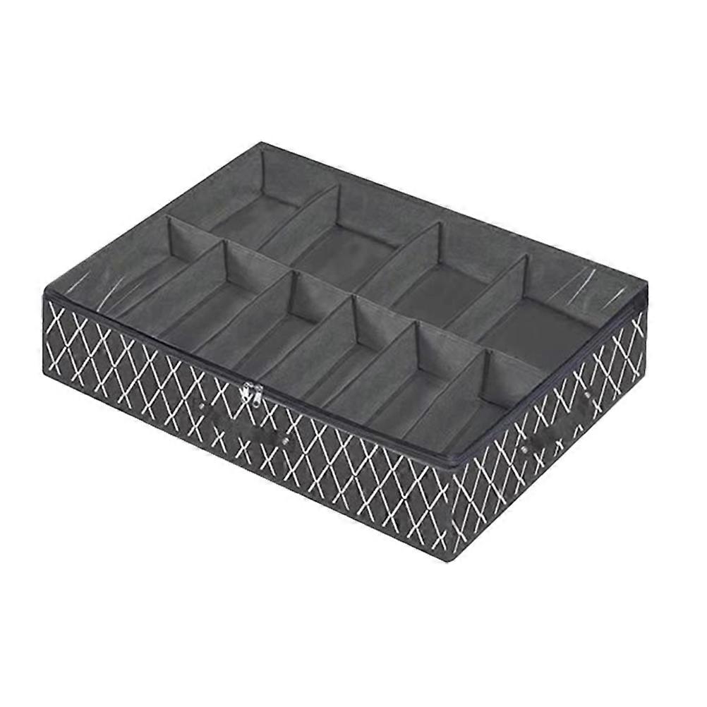 Foldable Shoe Storage Container for Storage Use Black Zipper