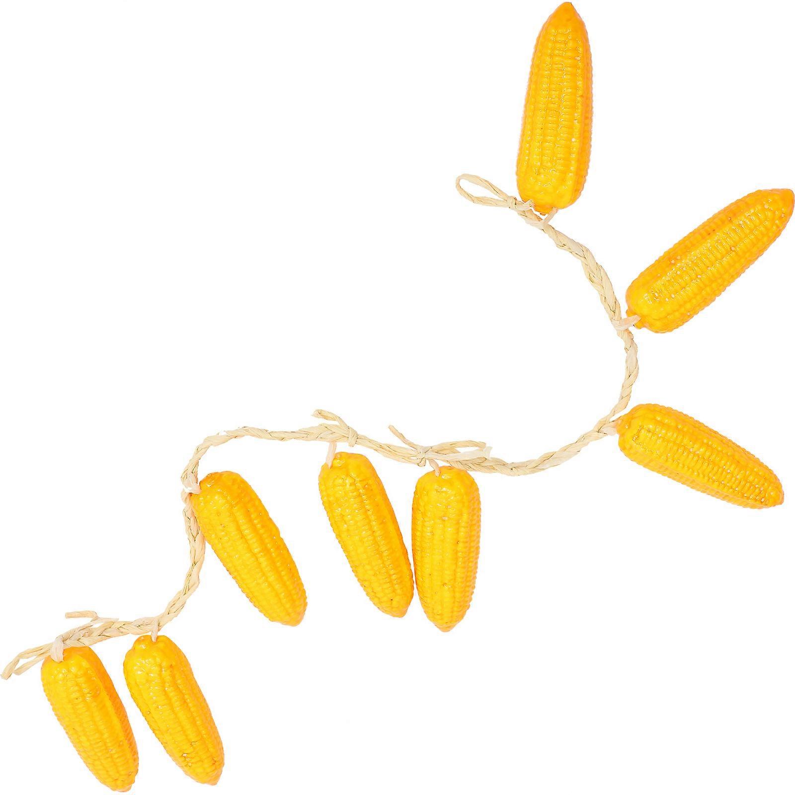 Fake Corn String for Realistic Vegetable Hanging Decor 1 String