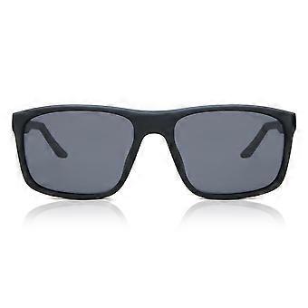 Nike FIRE L P FD1819 Polarized 011 Vollrand-Sonnenbrille, matt schwarz, Unisex, rechteckig, UV3, polarisiert, Original