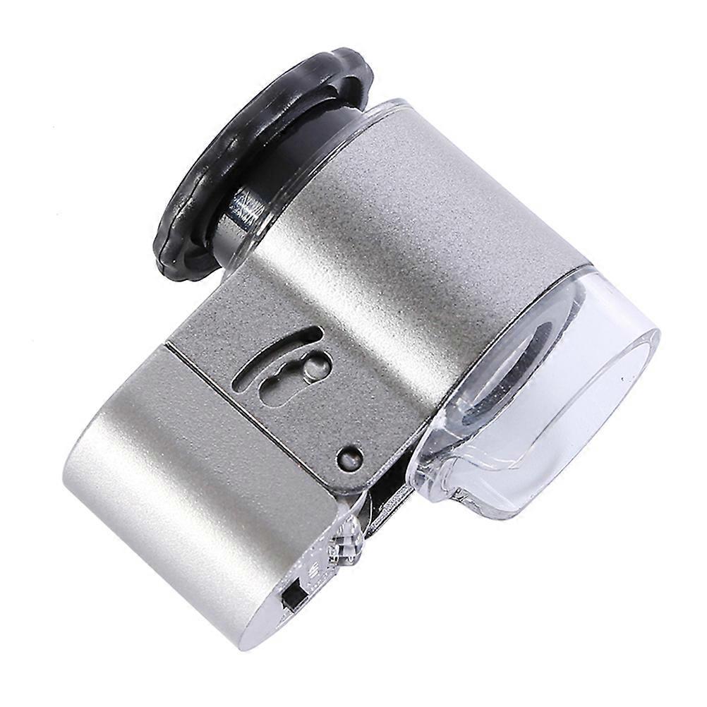 Portable Microscope Magnifier with LED for Currency Detecting