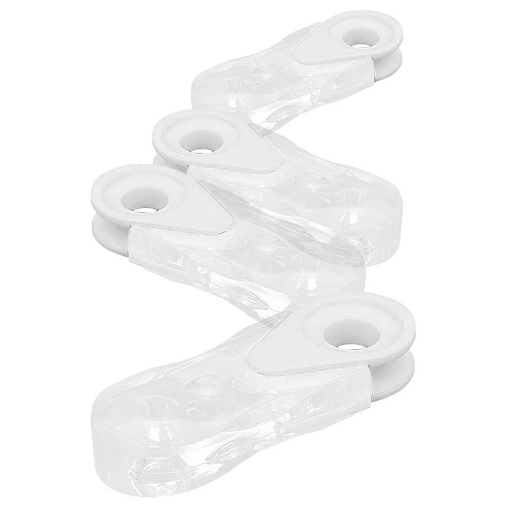 Cord Pull Ends Blind Pull Cord Knobs Practical Function Office Environment Plastic 3.5×1.2×0.5in Replacement for Old or Broken Cord Weights 4Pcs