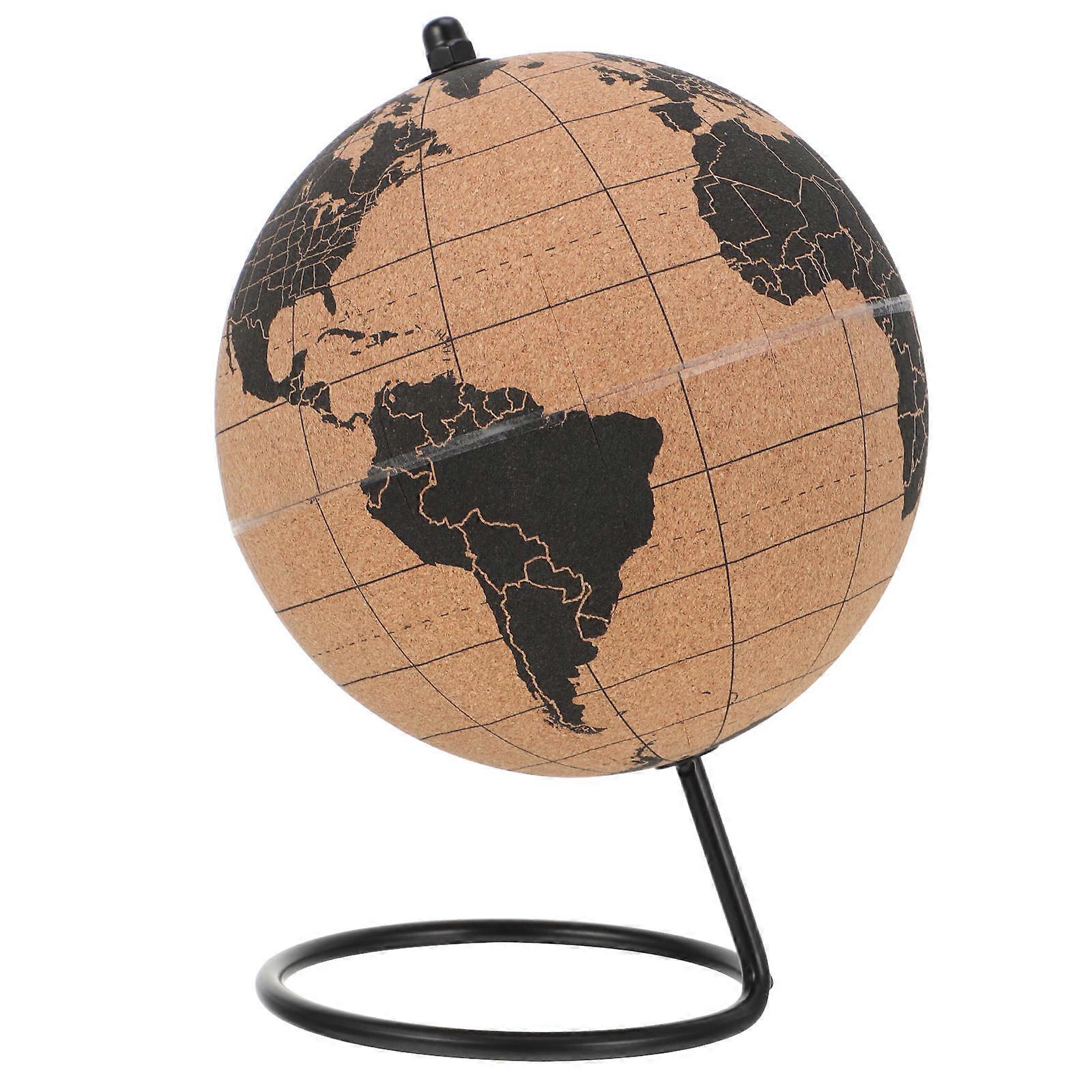 Cork Globe Globe for Educational Office Decoration