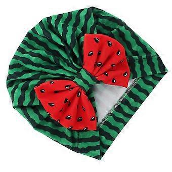 Chapéu Turbante Melancia para Bebê Recém-Nascida - Decorativo para Bebê