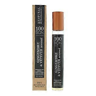 100 Bon Gingembre & Vetiver Sensuel Refillable Unisex EDP 15ml Fragrance