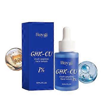 Sérum visage multi-peptides GHK-Cu, 30 ml. Essence hydratante et raffermissante pour lisser, hydrater et nourrir la peau.