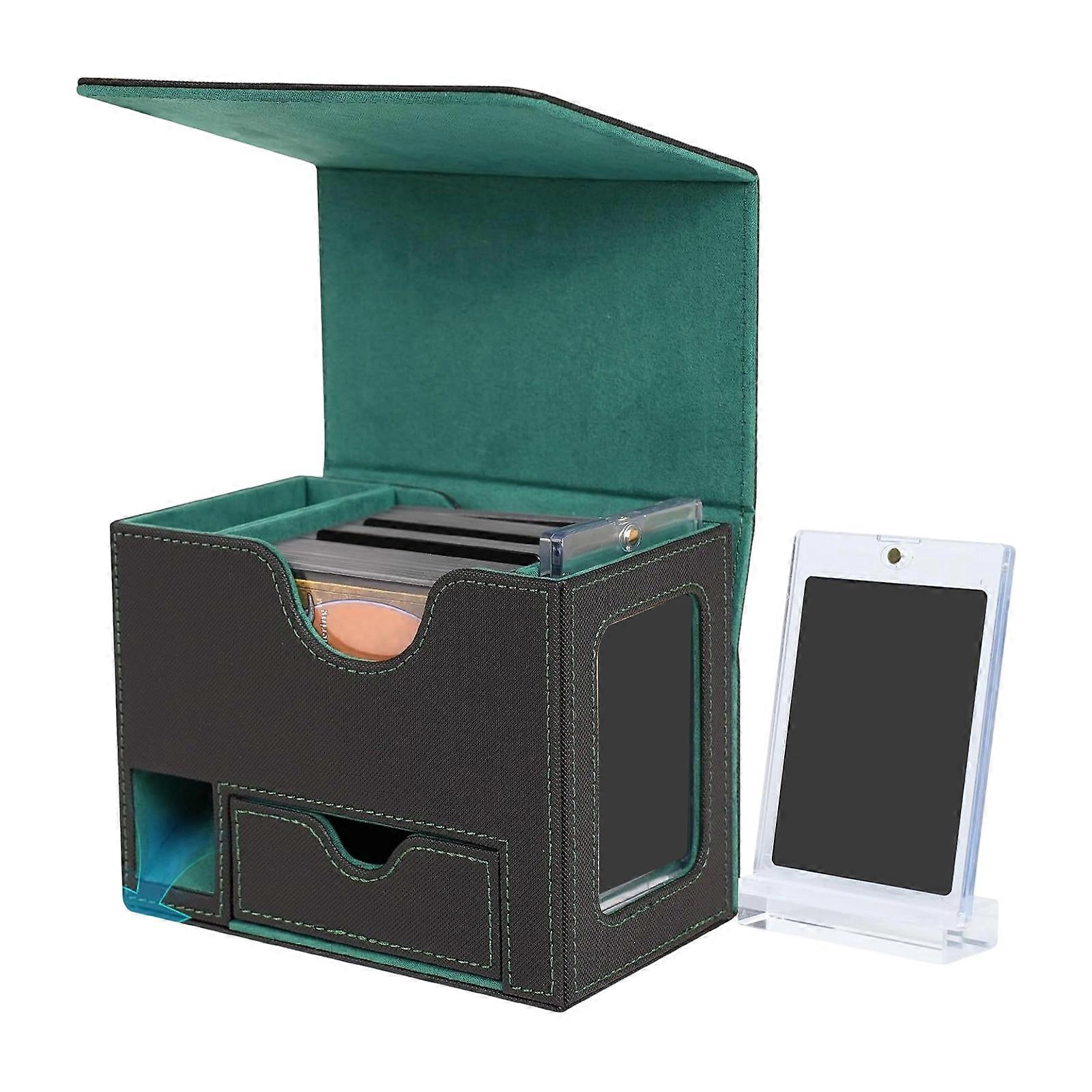 Strong Collectible Item planner highlighting Soft Microfiber Interior Holds 120 Single Protected factors  Green