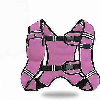 Weighted Vest, 6lb/8lb/12lb/16lb/20lb/30lb for Men, Women with Reflective Stripe, Weight Vests Adjustable for Workout, Strength Training, Ru