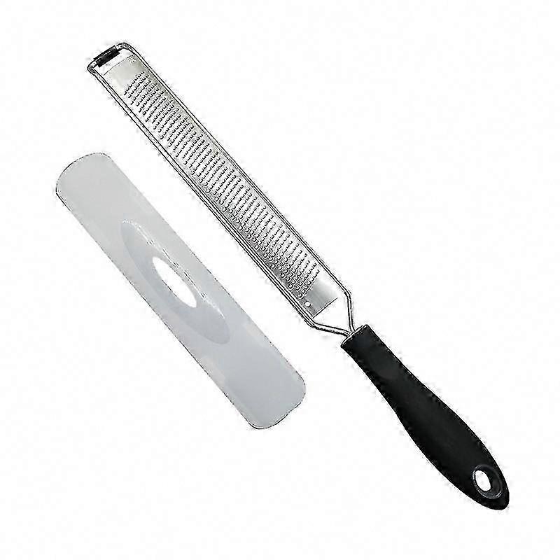 Lemon Zester Cheese Grater With Handle - Multi-Purpose Kitchen Tool for Grating & Zesting