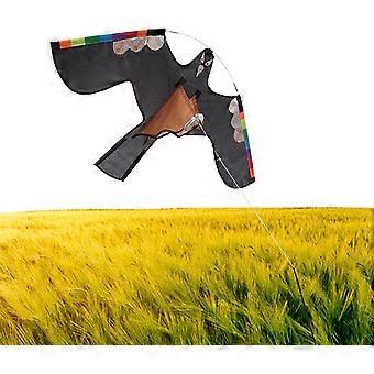 Aquilone spediscore riflettente piuma, estendibile fattoria e repellente per uccelli da cortile