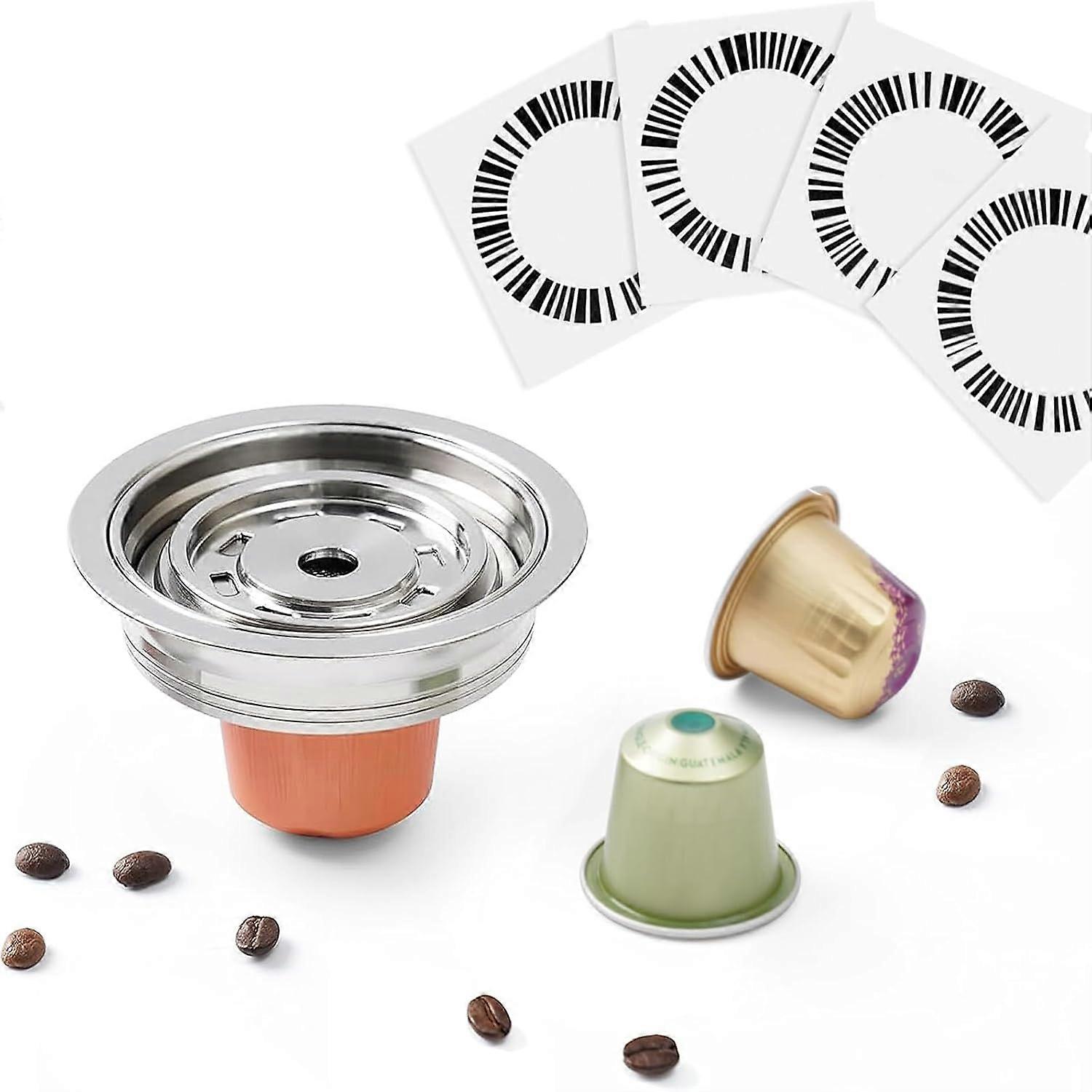 Adapter for reusable coffee pods compatible with De-longhi ENV135, Ver