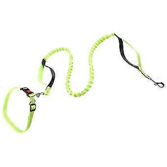 Dog Leash Adjustable Walking Training Rope Light Green 170X2.5X2.5CM 1Pcs
