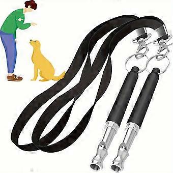 1pc/2pcs Pet Training Supplies Training Dog Whistle Set Dog Flute Dog Whistle Pet Flute Ultrasonic Dog Flute Dog Whistle