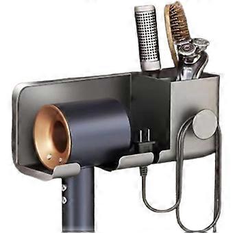 Wandmontierter Haartrocknerhalter, kein Bohren Haartrocknerhalter, Haartrocknerhalter und Glätteisenhalter, Haartrockner-Organizer für Hotel, Schlafzimmer, Fledermaus