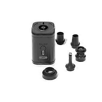 Mini Electric Air Pump Portable Wireless Air Compressor with LED Light Quick Inflate/Deflate Pump compatible with Air Mattress Swim Ring