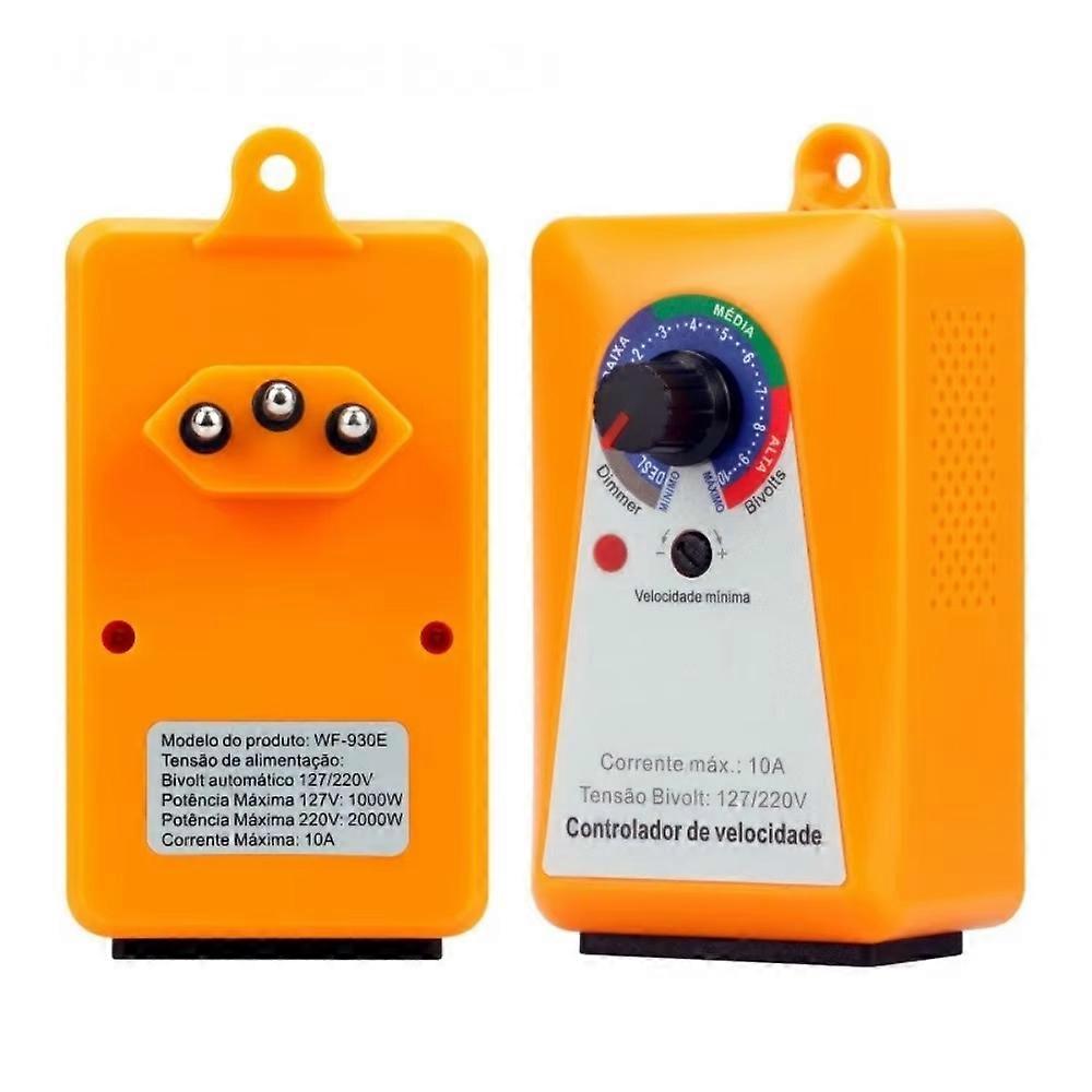 Variateur de vitesse de moteur à tension variable, affichage numérique, régulation de la vitesse du ventilateur d'extraction