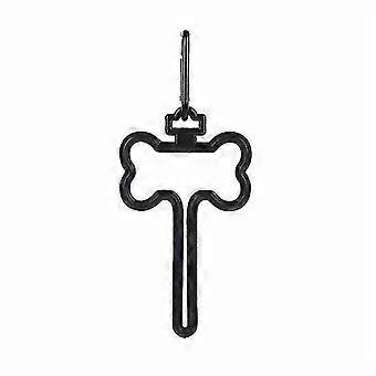 1pc Hands-Free Dog Poop Bag Holder Clip for Leash
