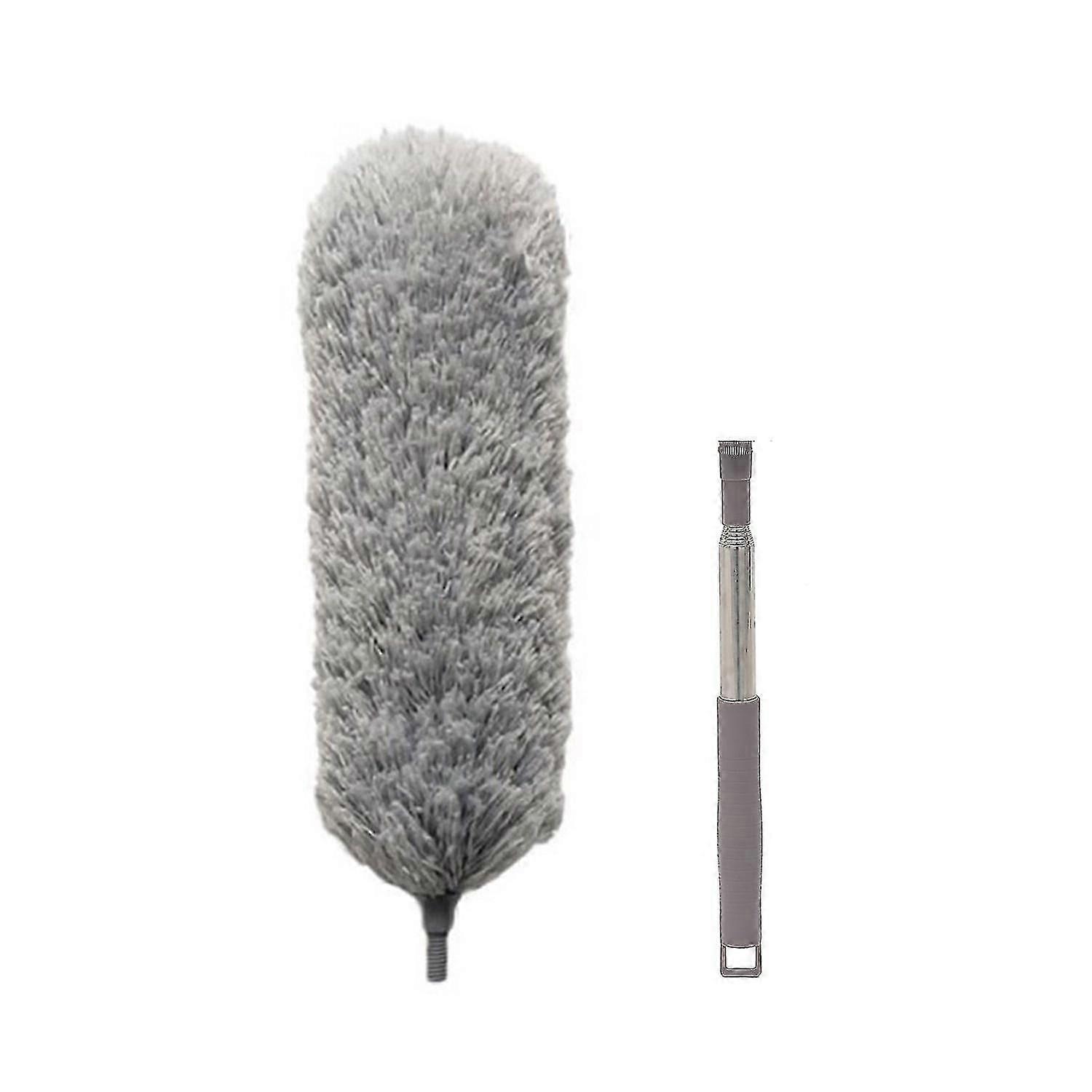Feather Duster Extendable Duster With Telescopic Pole Bendable  Washable Dusters Clean Ceiling Cobwebs Windows 26-27