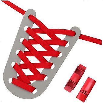 Neat shoelaces – No-tie elastic laces with magnetic buckles, 8mm wide, one size fits all – Slip-on sneakers