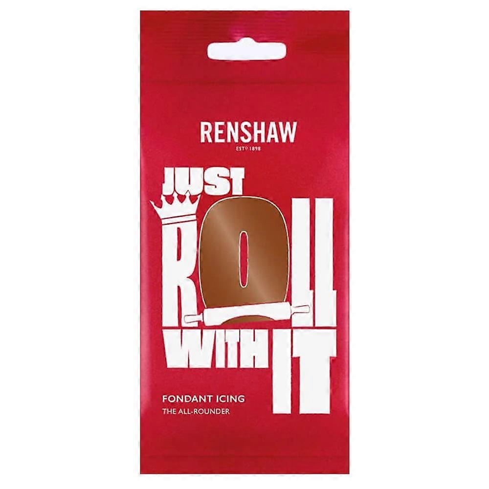 Sugar Paste: 250g Renshaw, Dark Brown