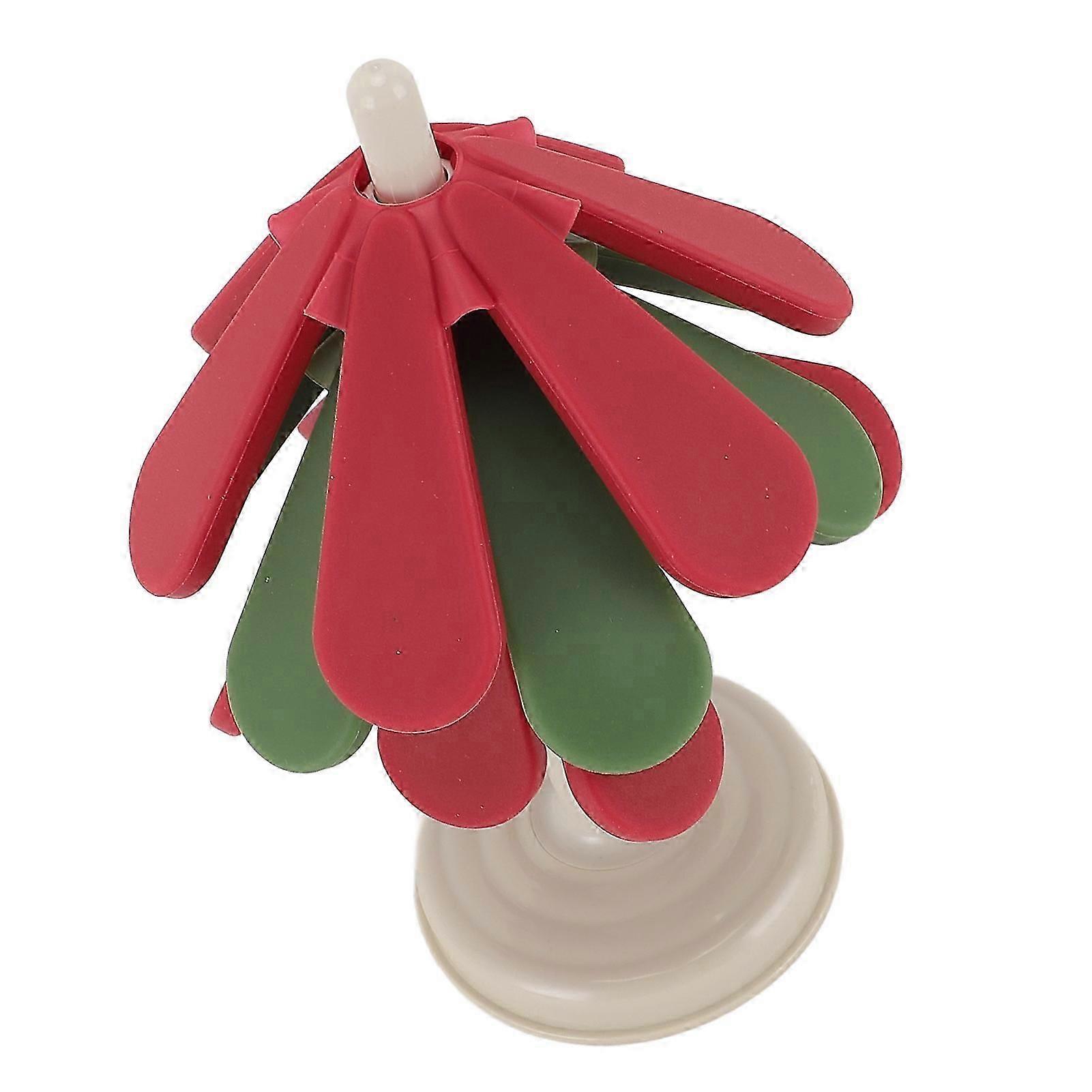 Tree Shape Foldable Silicone Insulation Mat Heat Resistant Coaster,L