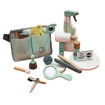 1 Set Barber's Pretend Play Kit Educational Haircut Tool Learning Toys