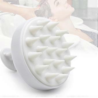 Hårvækst Hovedbund Massager, Manuel blød silikone shampoo børste, håndholdt hovedbund massager, Hovedbund skrubber. Stimulerer hårvækst, eliminerer skæl. 