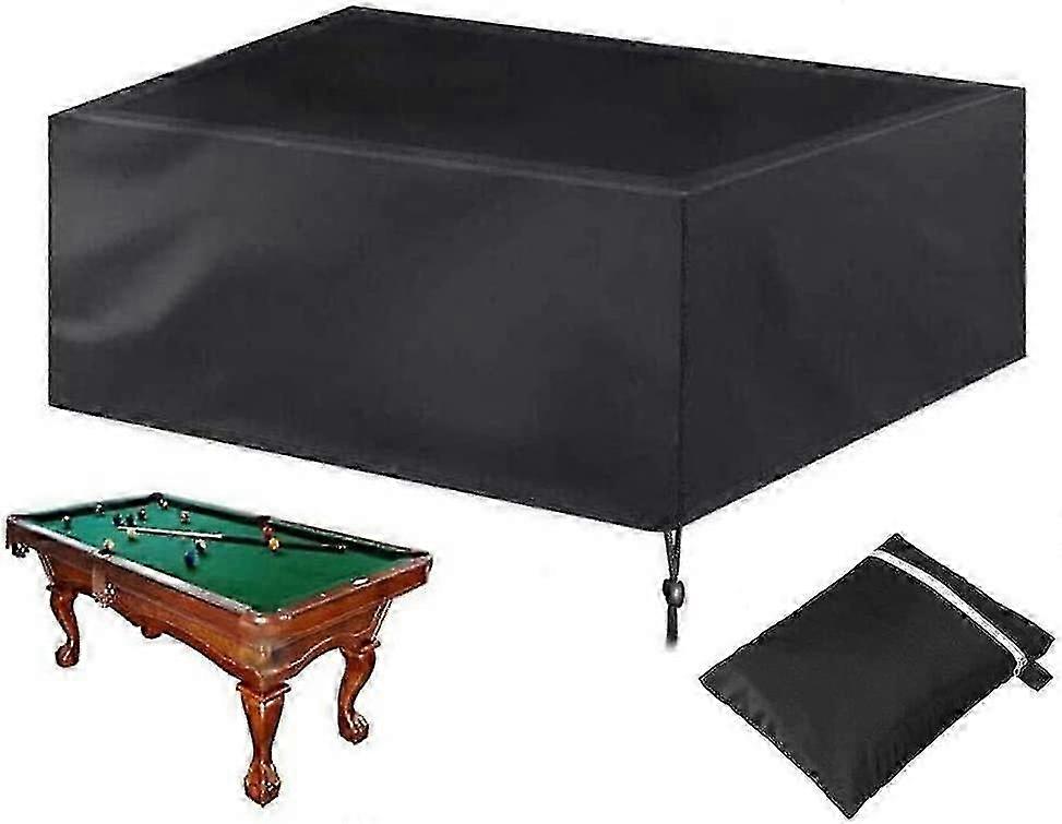 Pool Table Cover With Drawstring Suitable compatible with Snooker Table 225*116*82cm B