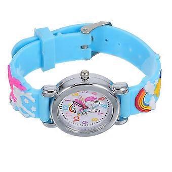 Silikonband Kinderuhr Einhorn Armbanduhr Dekorative Mädchen Jungen Uhr Kinder Geburtstagsgeschenk