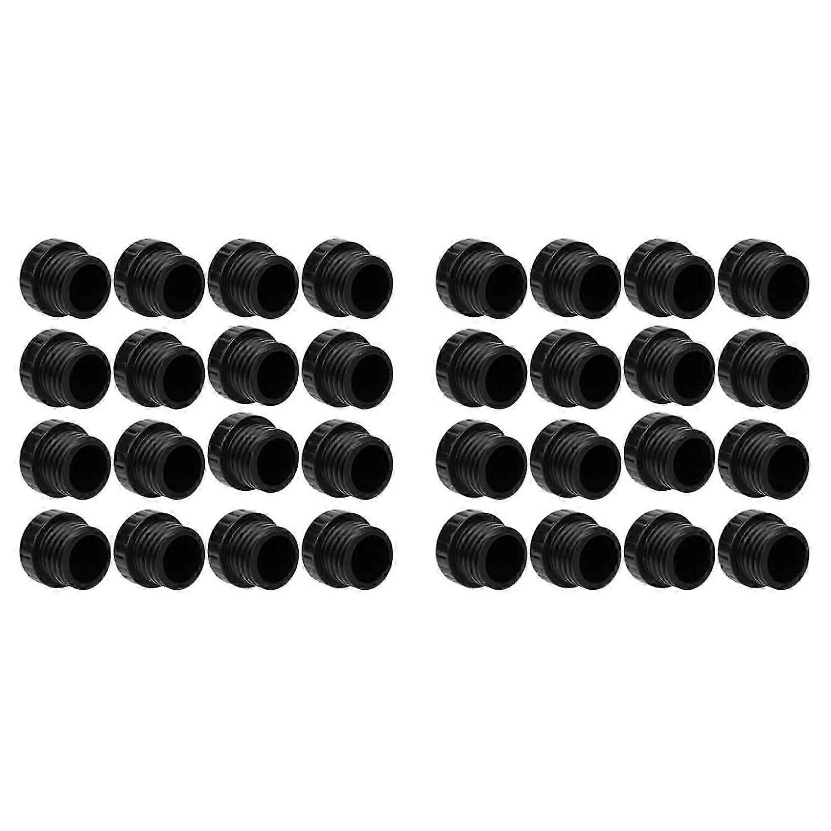 32pcs Light Socket Safety Caps Plugs,E26 Light Bulb Socket Cover End Caps Light Socket Protective Caps Compatible with String Lights