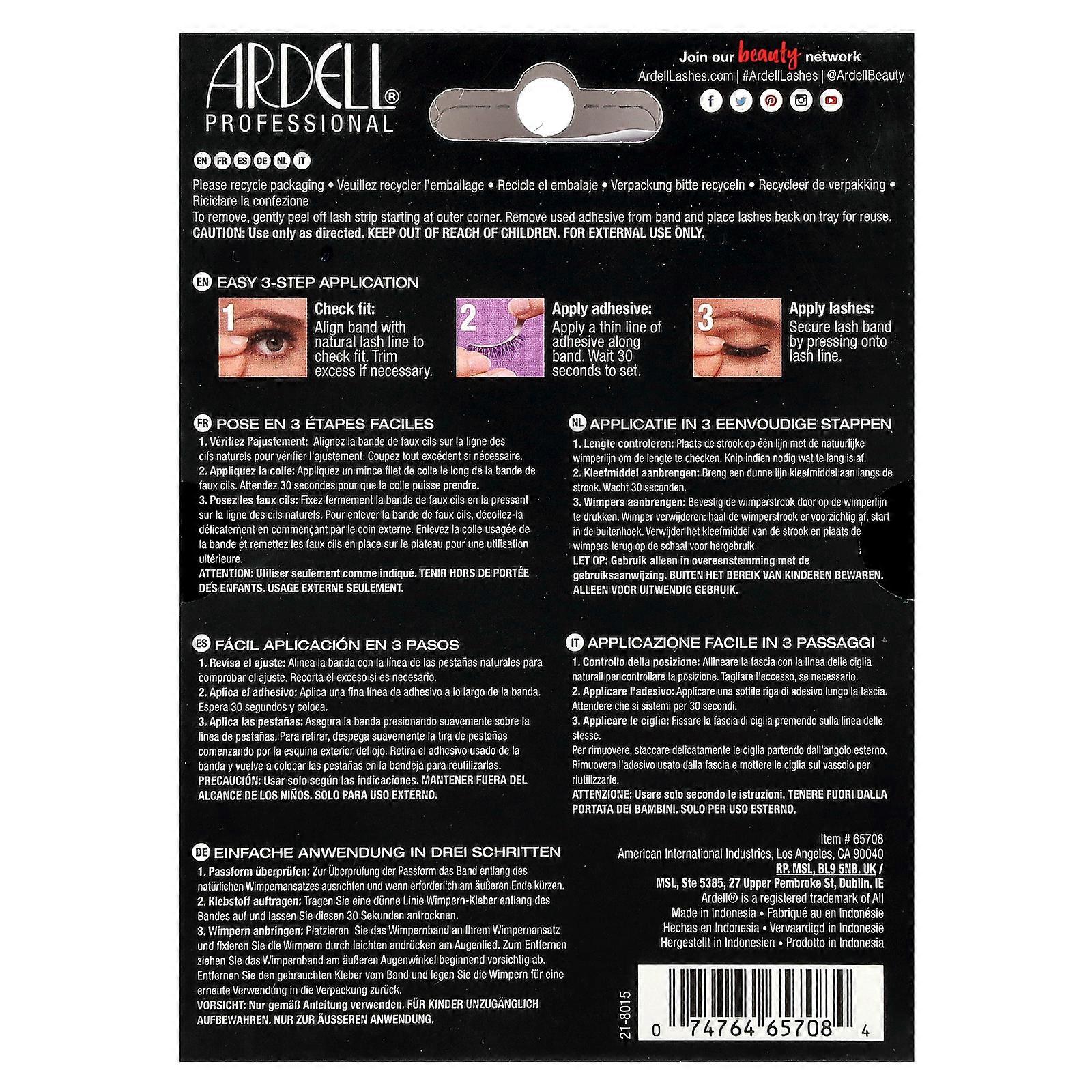 2 x Ardell, Demi Wispies, 6 Pairs
