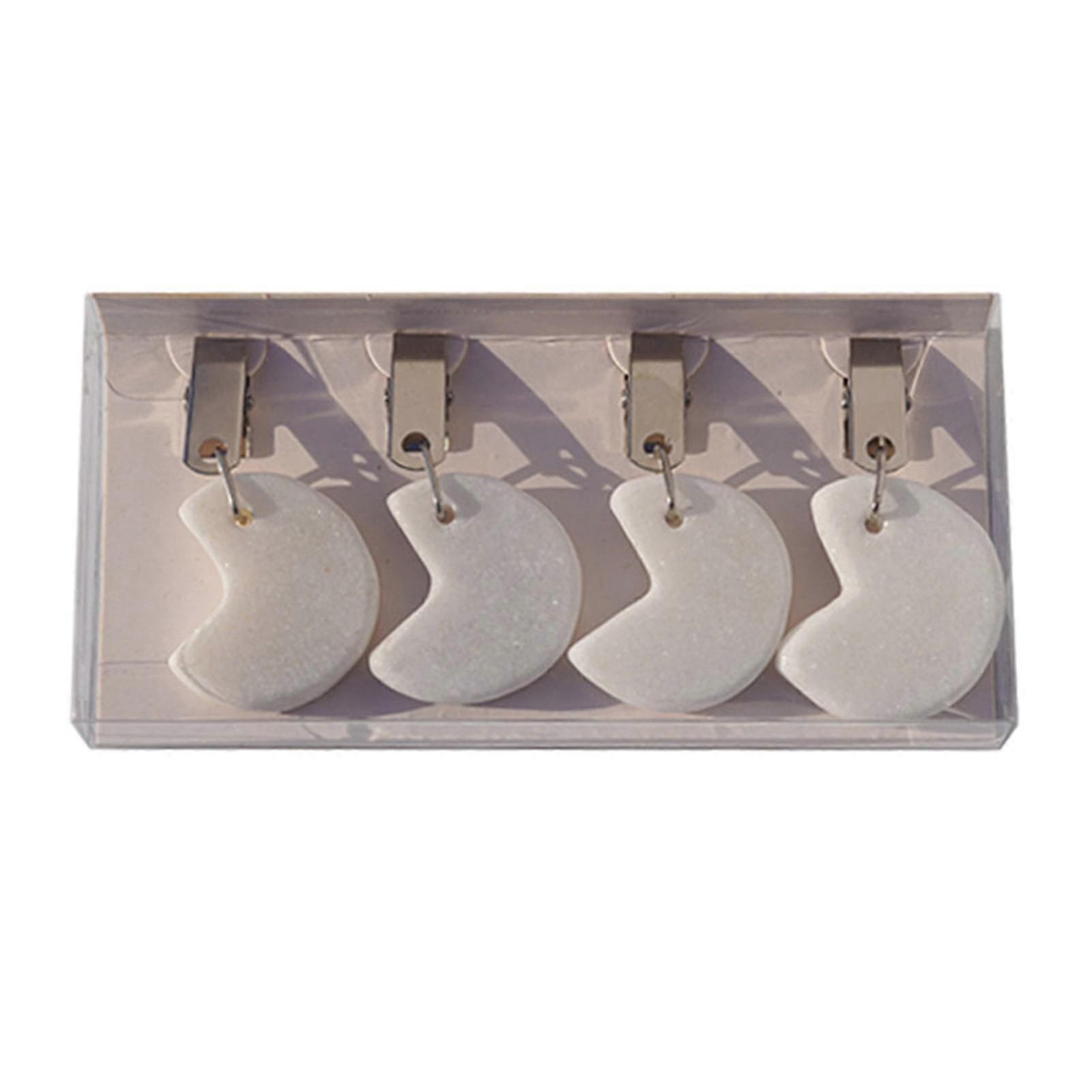 Marble-Effect Tablecloth Securers