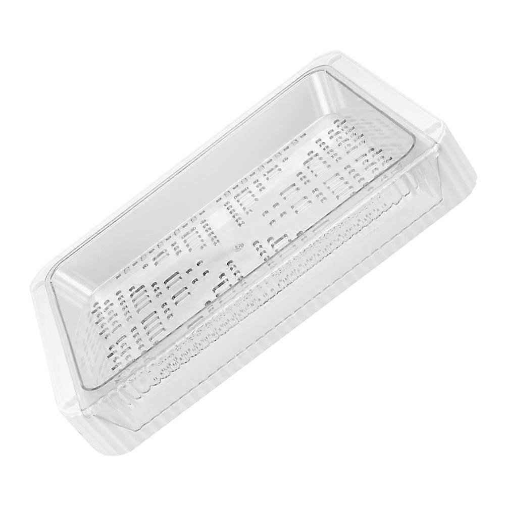 Fruit And Vegetable Storage Plastic Draining Tray For Home Dining Kitchenware Rectangular Foldable Stand 1Set