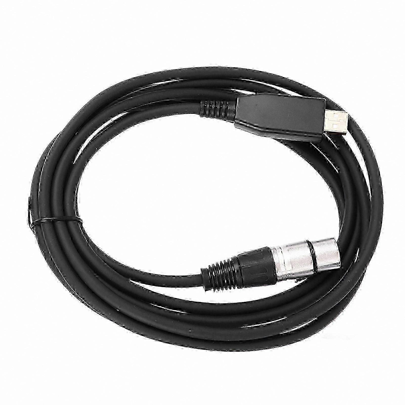 Shielded USB to XLR Female Cable
