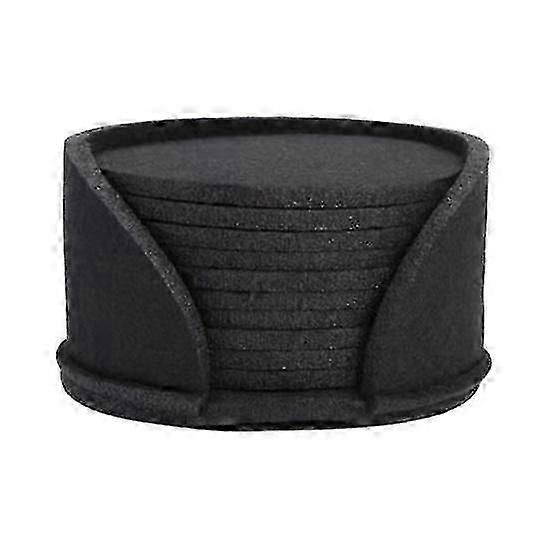 10 Pcs Felt Table Coasters Heat Insulating Absorbent
