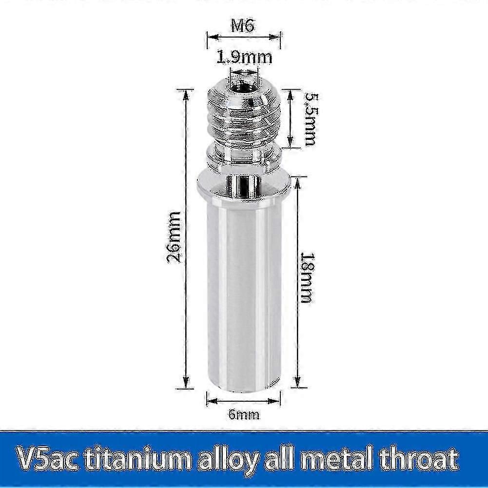 Titanium V5AC Heat Break Throat