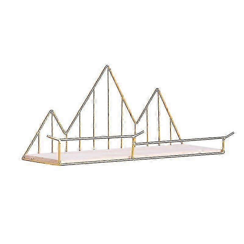 Versatile Wood Iron Surface Organisation Rack
