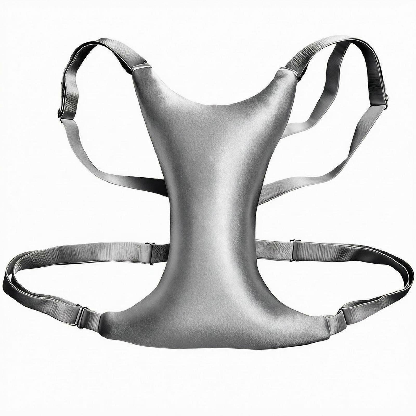 Washable Chest Support Cushion Adjustable Straps Memory Foam Chest Pillow