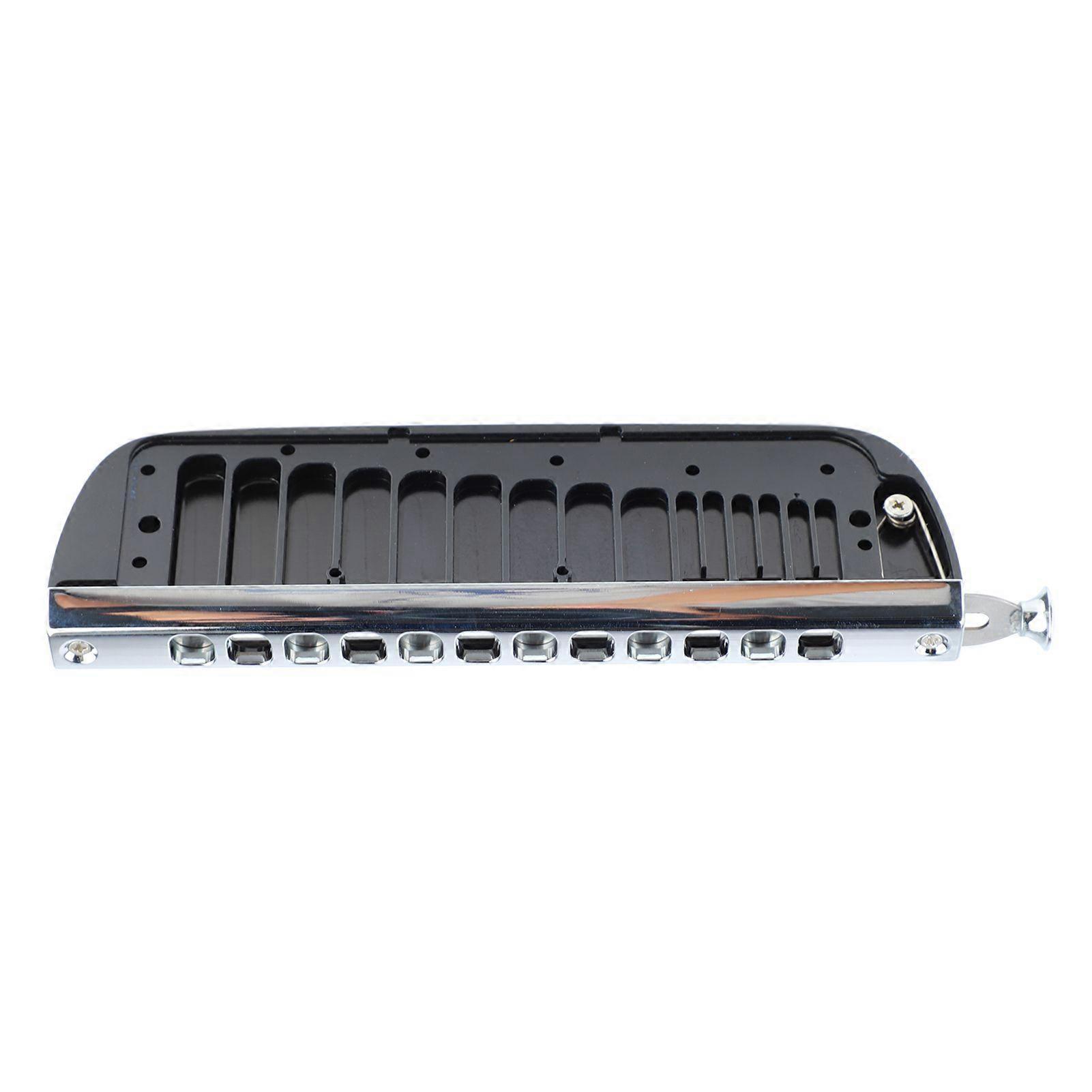Harmonica Comb Fine Processing Chromatic Harmonica Comb Accessories for Beginners 255 Aluminum