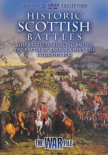 Historic Scottish Battles (Box Set) DVD (2006) cert E 3 discs Quality guaranteed - Region 2