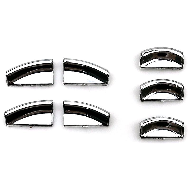 For ML GL W166 X166 C W204 E W212 X204 Class Door Button Stickers ABS Chrome Trim Accessories