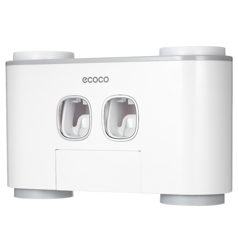 Automatic Squeeze Toothpaste Set Wall-mounted Toothbrush Holder