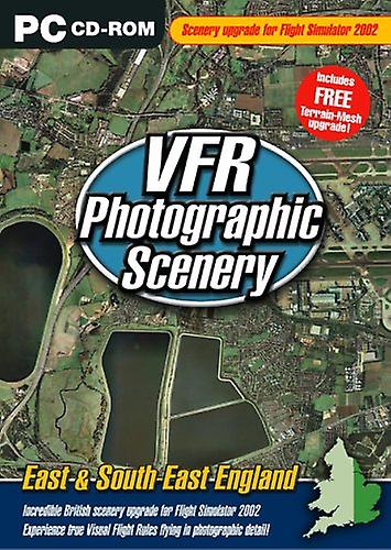 VFR 1 Photographic Scenery - East and South East England (add on for Flight Sim 2002) - PC CD - New & Sealed