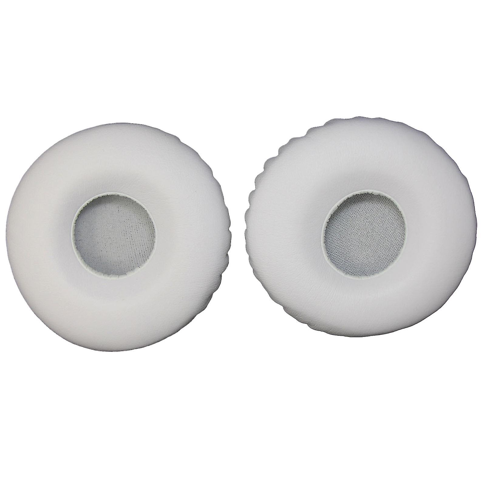 1 par hög elasticitet faux läder öronkuddar Skyddande öronkapslar Headset kudde förtjockade öronkåpor för Akg K67 K618 K619