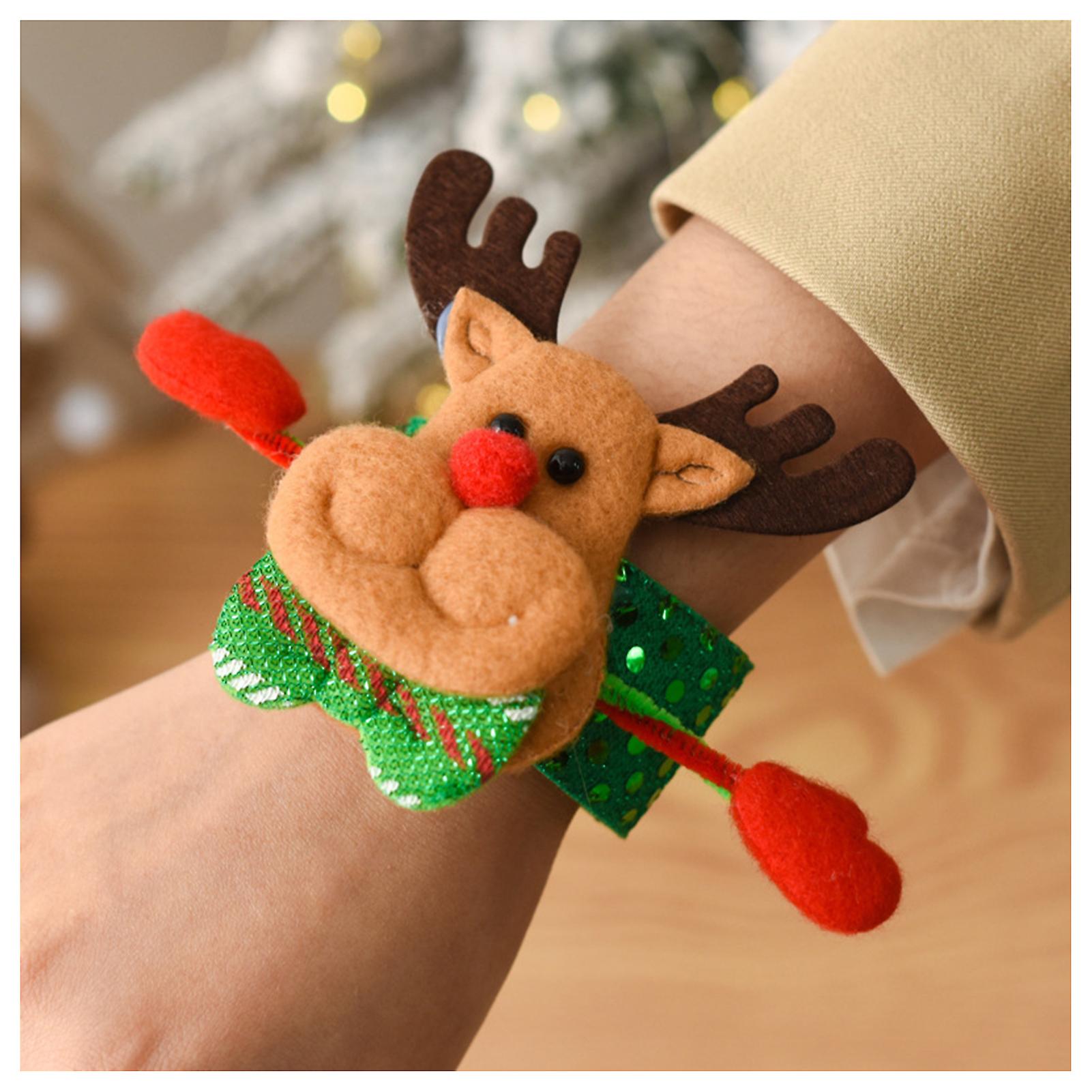 Christmas Led Slapping Bracelet High Quality Durable Material