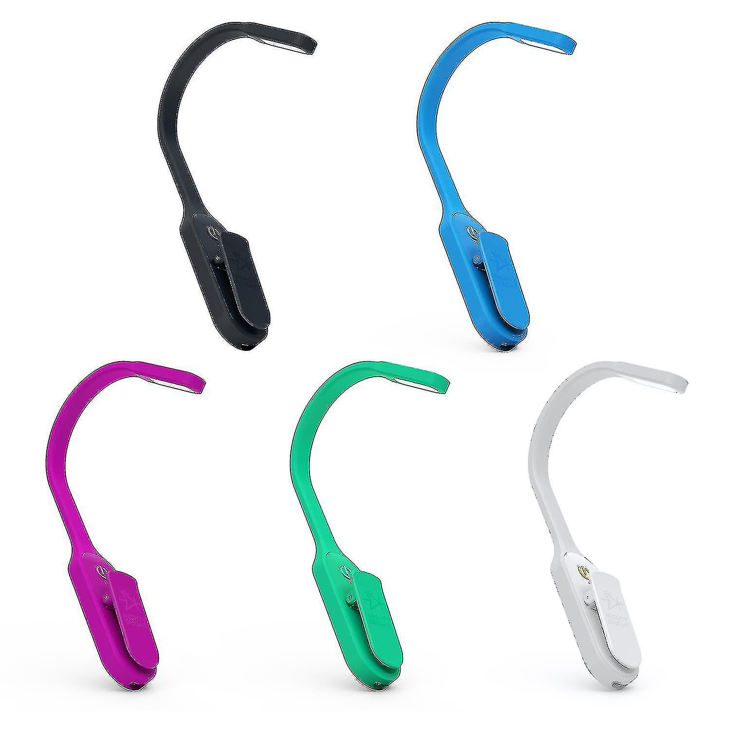 Mighty Bright Recharge 2 Led Clip On Book Light Rechargable With Micro Usb Cable Provided, Various Colours
