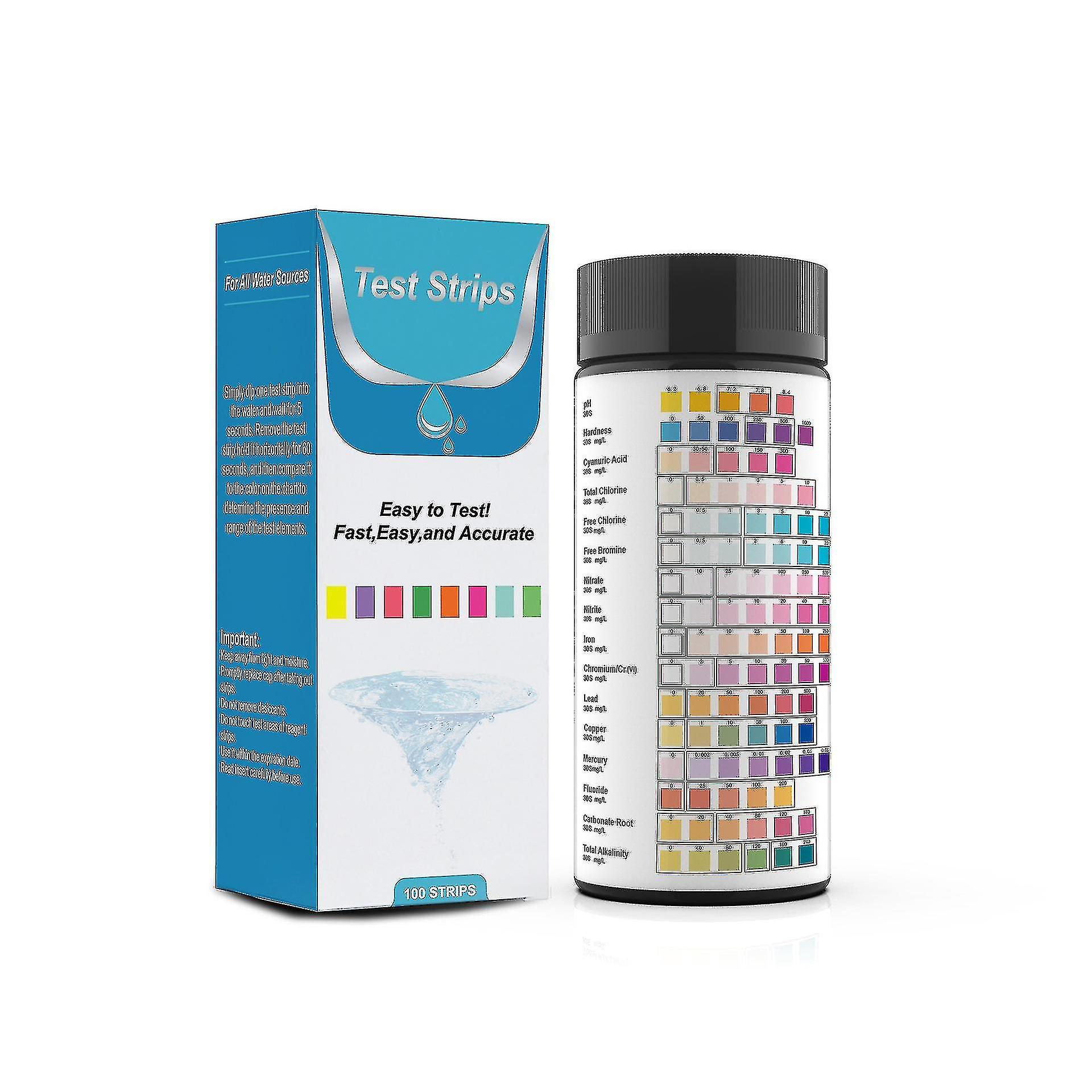 Drinking Water Test Kit 16 In 1 Drinking Water Test Strips Water Test Kit For Home Water Quality Test Easy Quick Test
